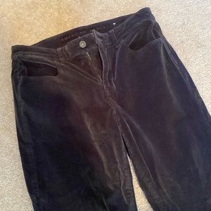 American Eagle black corduroy pants